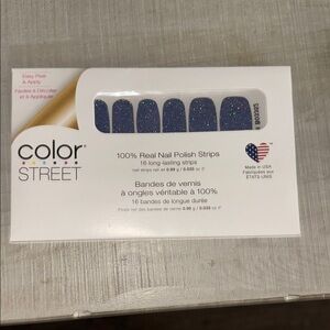 Color Street Blue Nail Polish Strips In Orbit